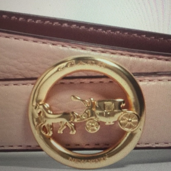 COACH HORSE & CARRIAGE BUCKLE BELT (25MM) (NWT) - Picture 3 of 11